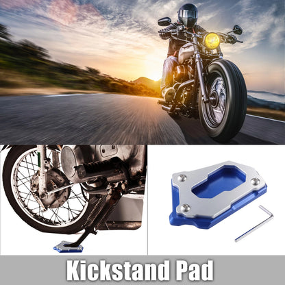 Aluminum Alloy Motorcycle Kickstand Plate Pad for BMW R1250GS (2019-2023)