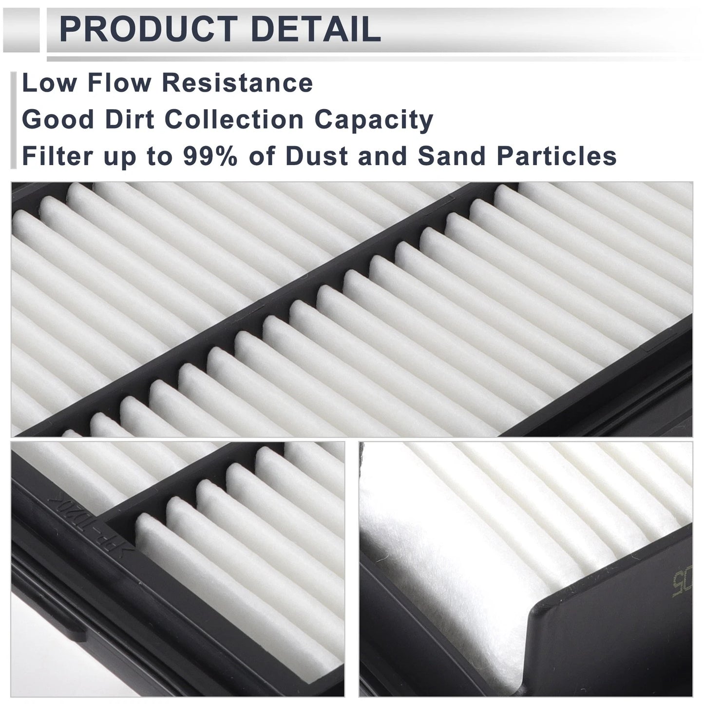 Engine Cabin Air Filter Combo for Hyundai Elantra (2017-2020)