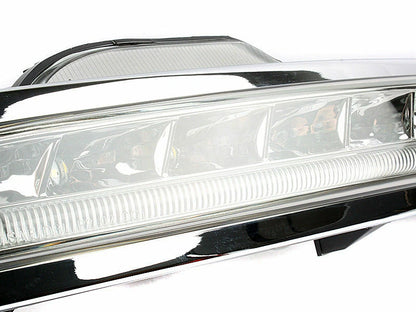 Fog Light 2 x LED DRL Bumper Lamp Clear for Porsche Boxster (2005-2008)