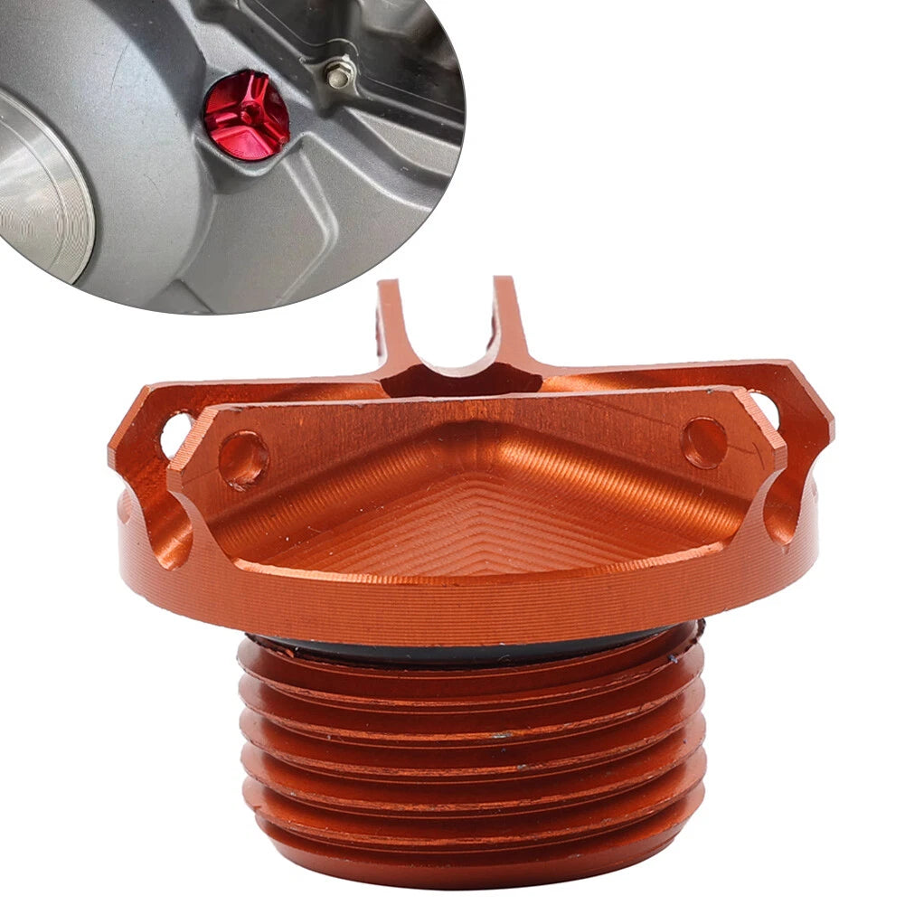 Red Engine Oil Filler Cap Cover for BENELLI TRK 502, Leoncino 500, BJ250