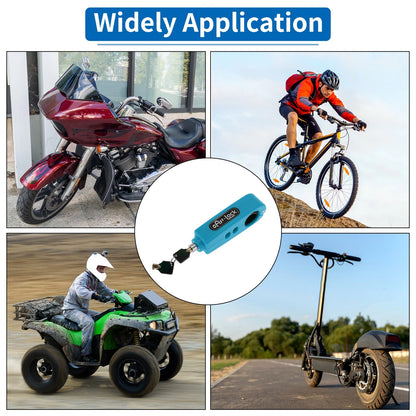 Handlebar Lock / Universal / Throttle Grip Blue for Motorcycle/Scooter/Bike