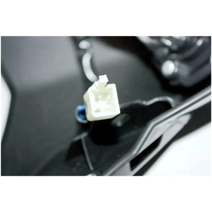 BLACK Headlight Lamp & Strip for PIT Trail Dirt Motorcycle Bike
