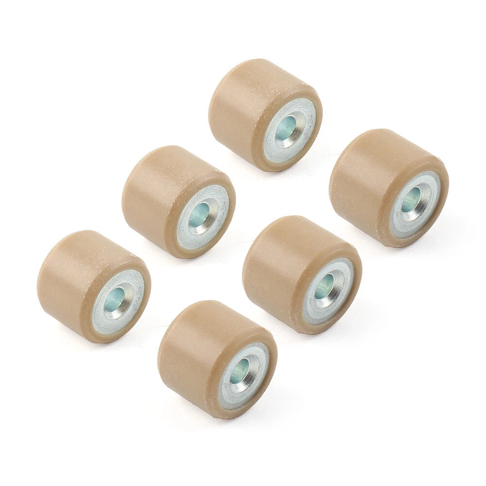 6 x 17g Variator Rollers for GY6 125 150cc Scooter Engines