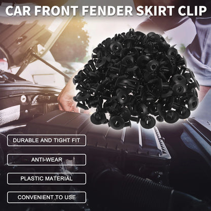 100 Pcs Front Fender Skirt Clips for Kia Soul 1.6L 2.0L (2010-2019)