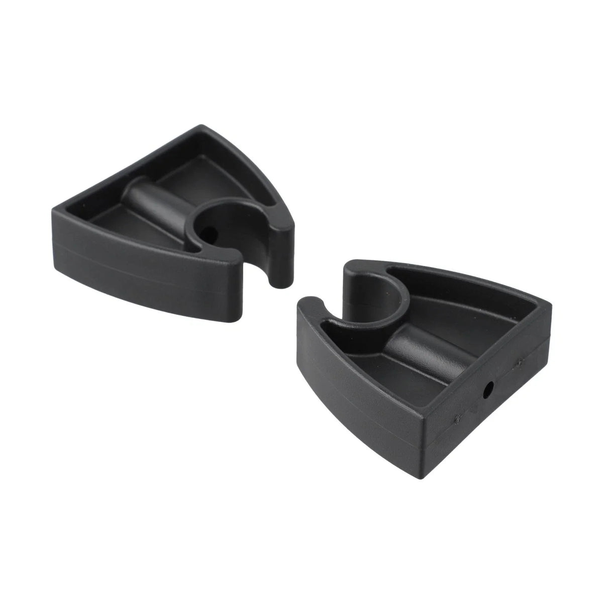 2pcs Boat Pole Clips for Securing Marine Lights & Equipment Stability