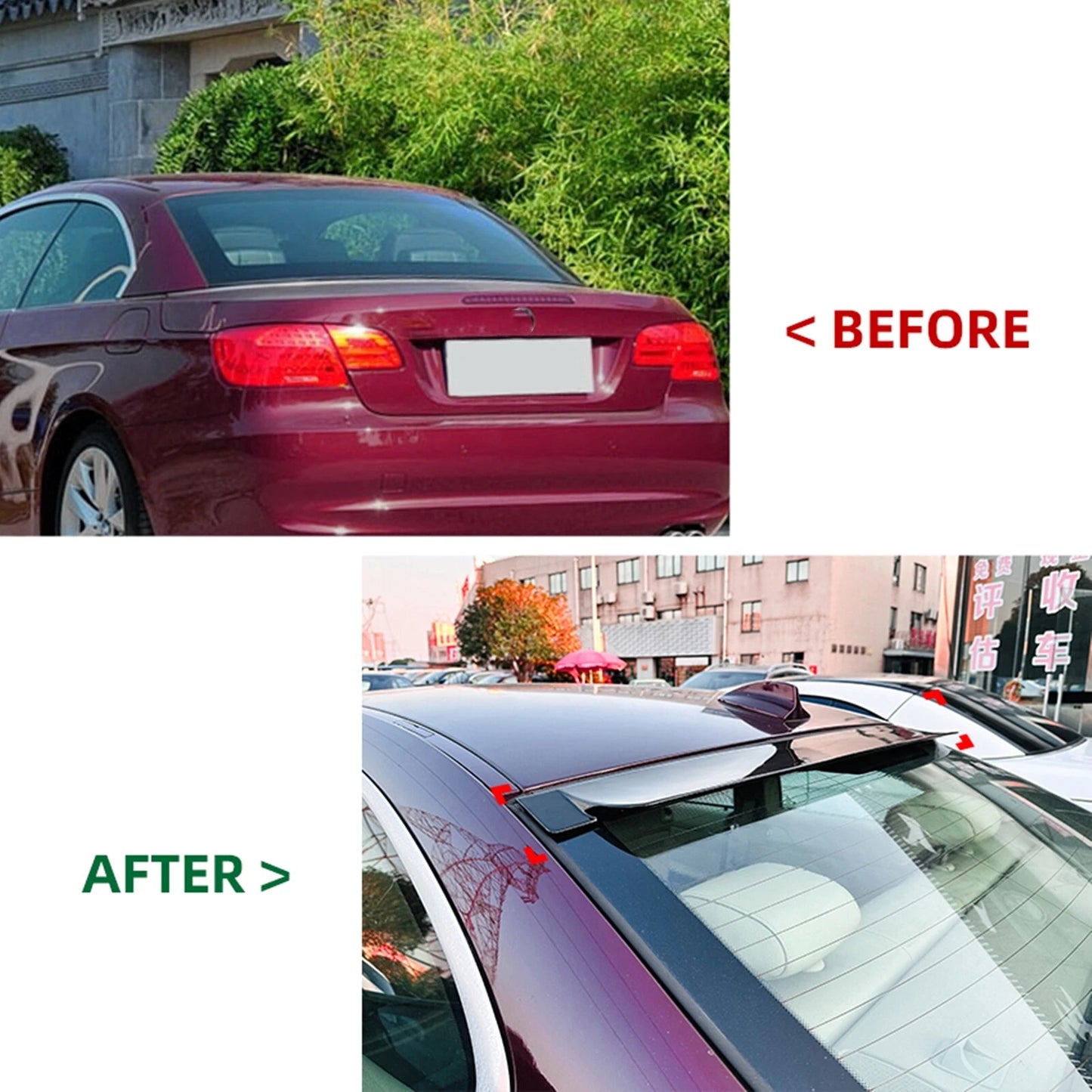 Rear Boot Spoiler Lip for BMW 3 Series E92 Coupe M3 (2006-2013)