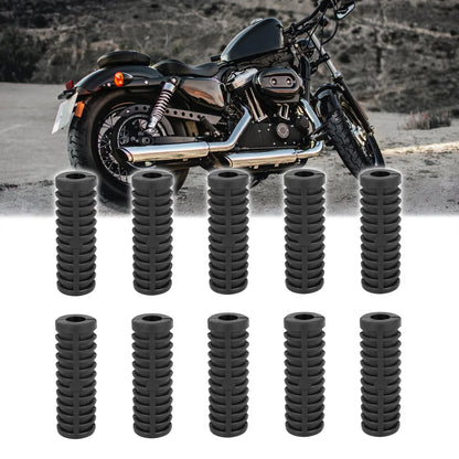 10pcs / 12mm Dia Gear Shifter Kick Start Lever Rubber for Motorcycle
