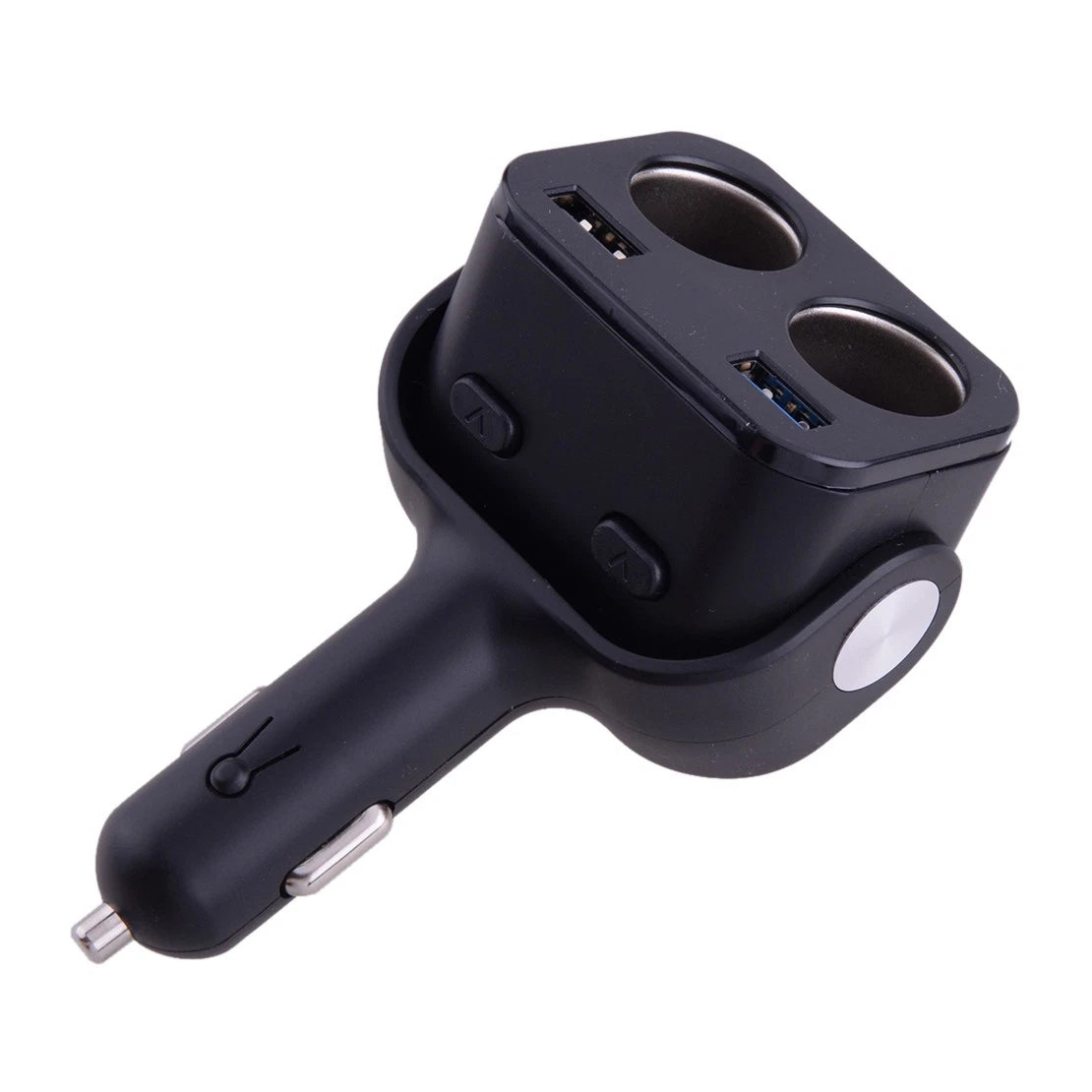 90W  Way Car Cigarette Lighter Socket Splitter Dual USB Charger Adapter