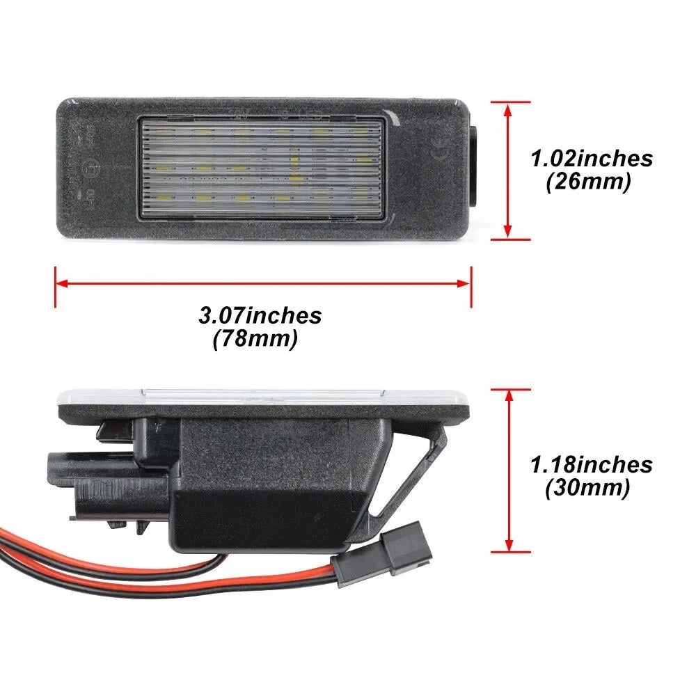 License Plate LED Light for Mercedes Benz Sprinter W906 (2007–2018)