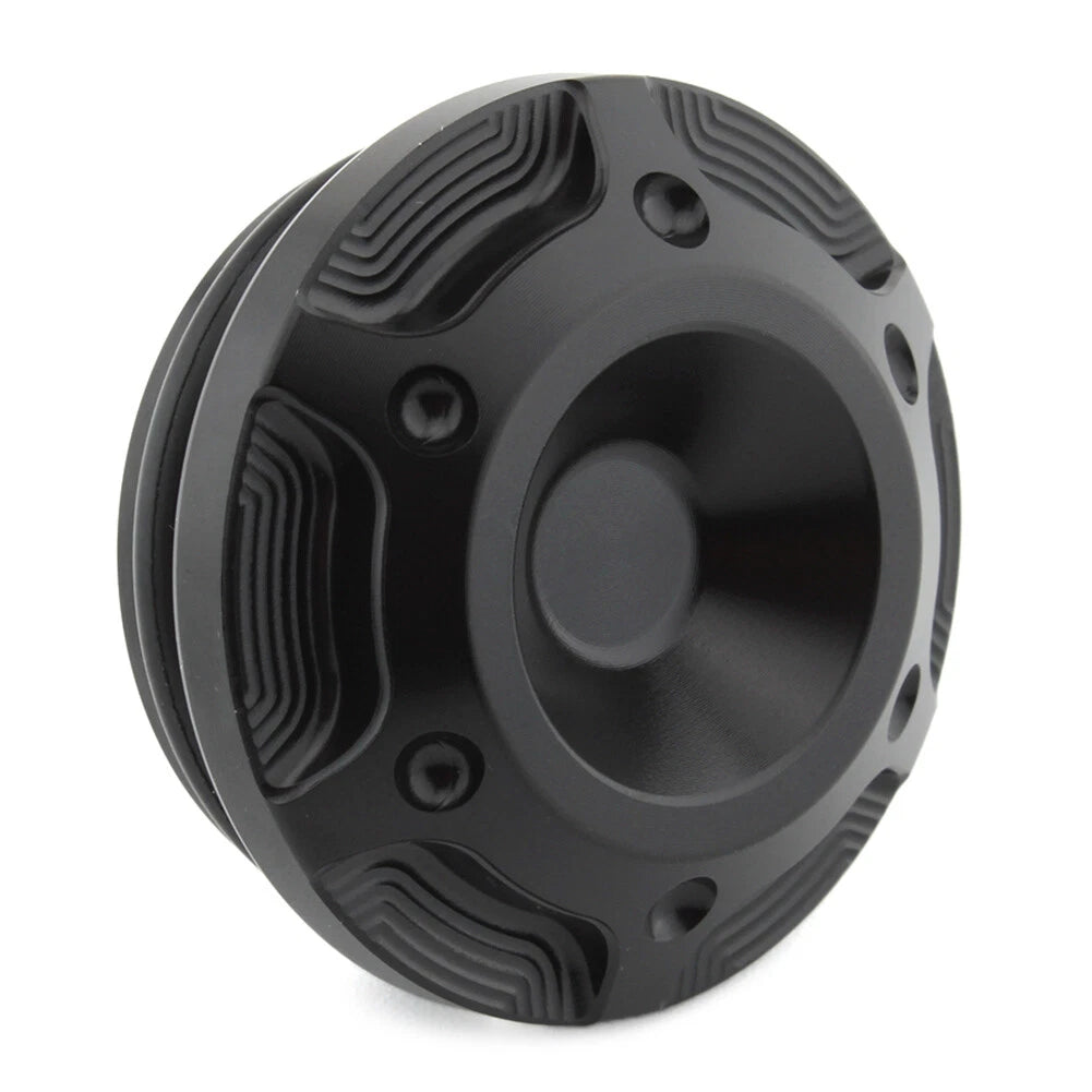 Black Frame Hole Cover Caps for Harley X350 Motorcycle