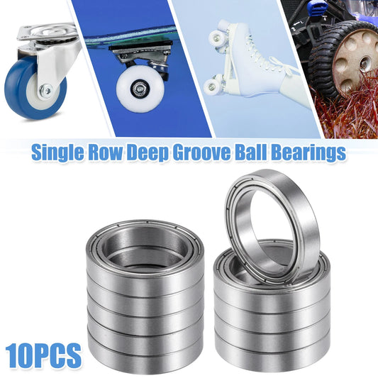 10pcs 15x21x4mm Car Single Row Deep Groove Ball Bearings for Make Model