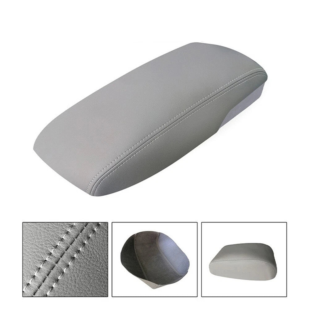 Leather Console Lid Armrest Cover Trim for Toyota Camry (2007-2011)