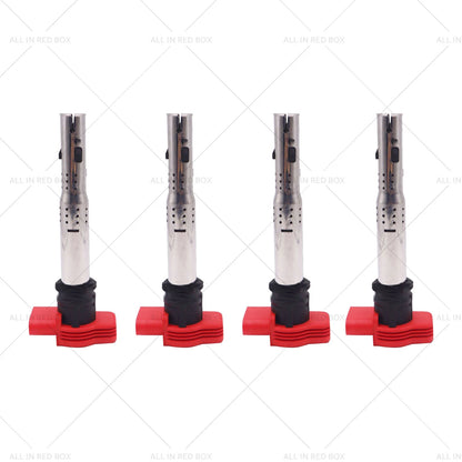 4x Ignition Coils for VW Golf Jetta Audi A4 A5 2.0 3.2 FSI TSI V6 V8