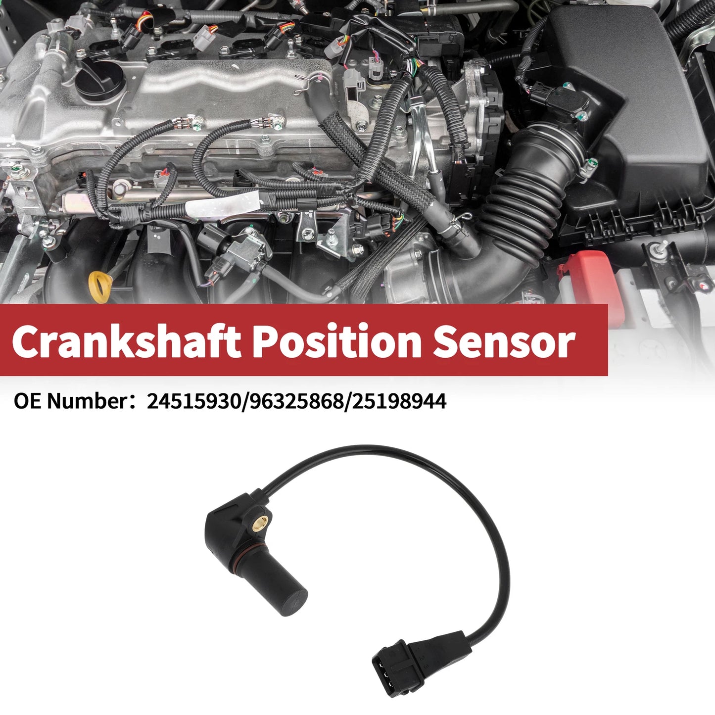 Crankshaft Position Sensor for CHEVROLET Spark 0.8L (2005-2010)