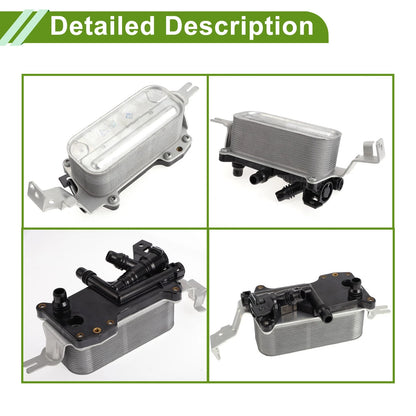 Engine Oil Cooler for BMW 550i 2009-2016, Transmission Oil Cooler 1 x Pc