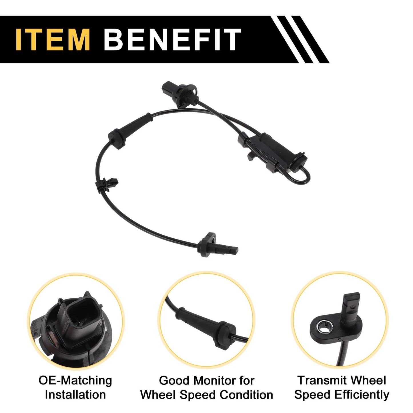 ABS Wheel Speed Sensor for Honda Crider (2014-2018) 1 x Right Front