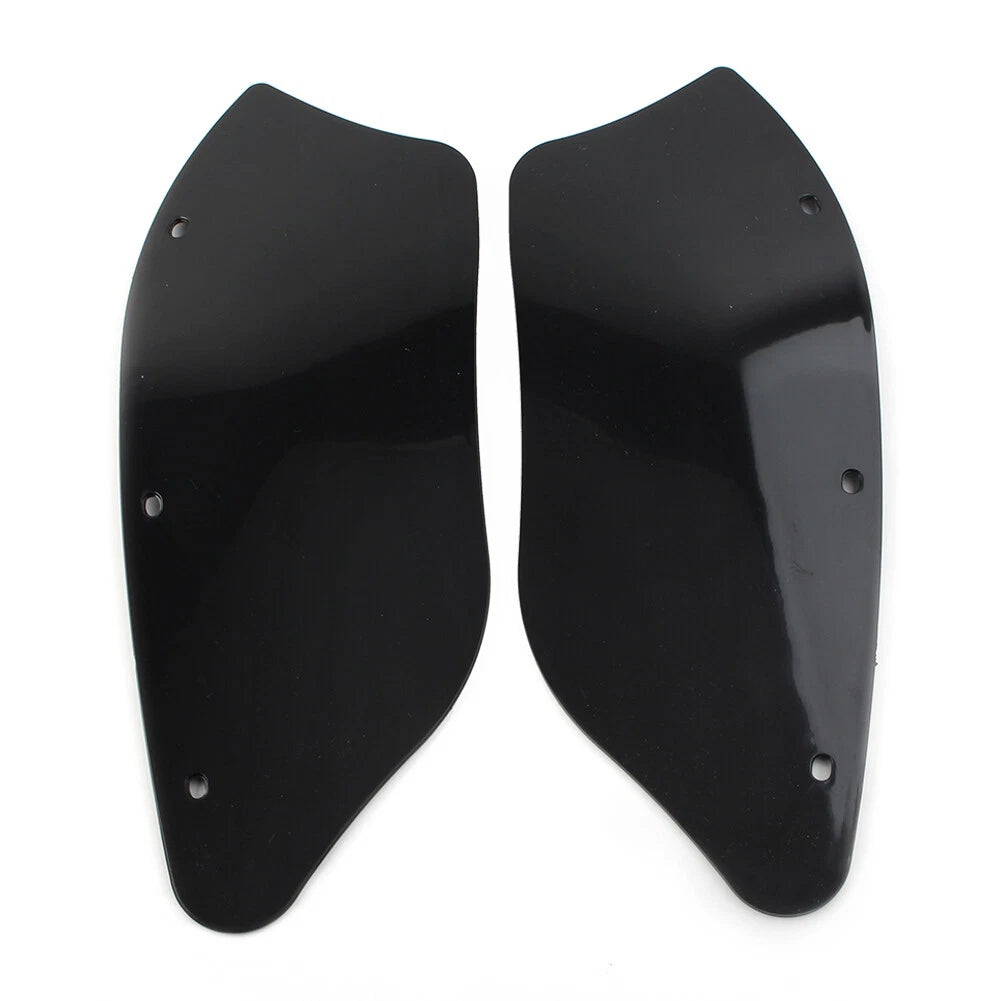 Black Air Batwing Fairing Wind Deflectors for Harley Dyna, Heritage, Softail