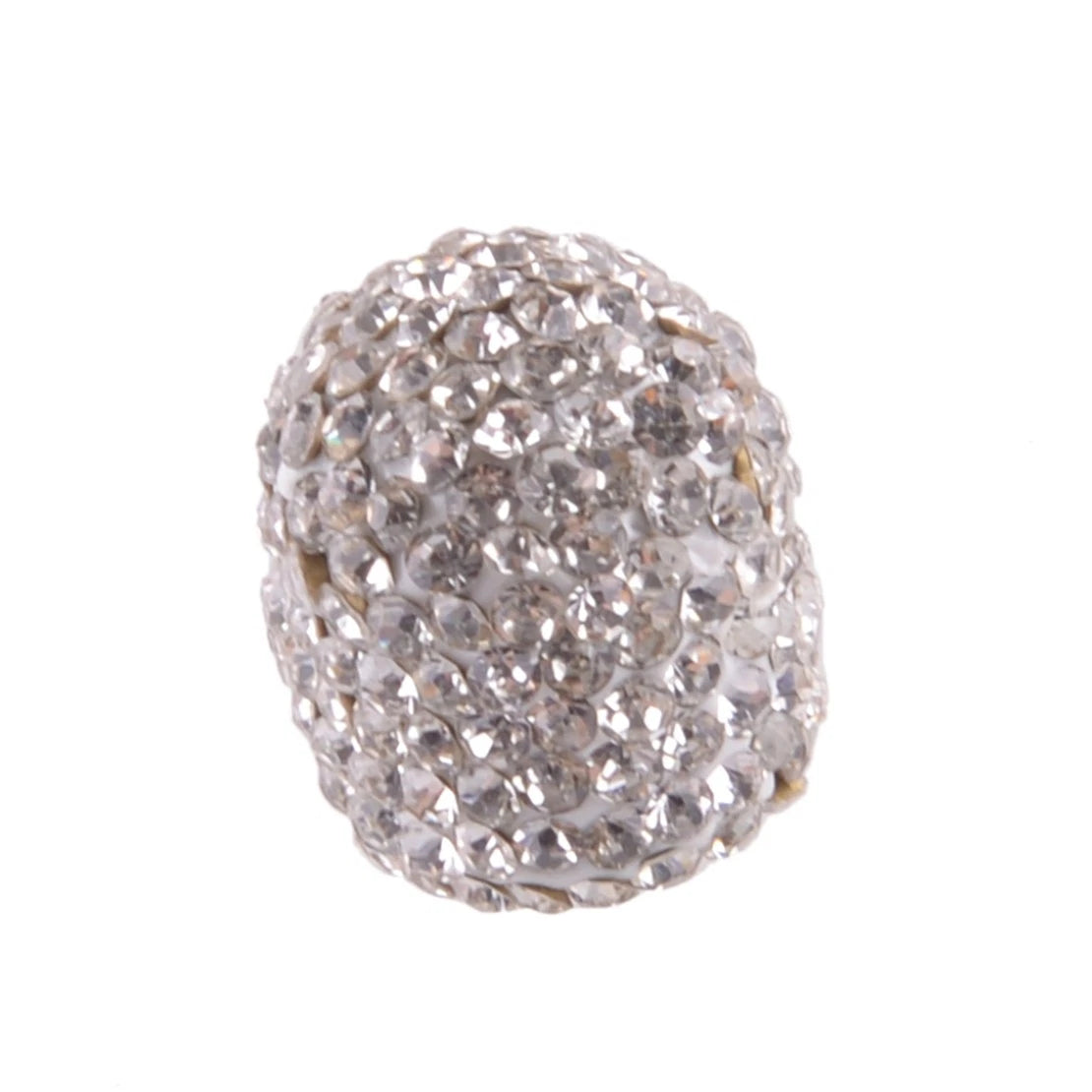 Sparkling Silver Valve Stem Caps for Universal Cars