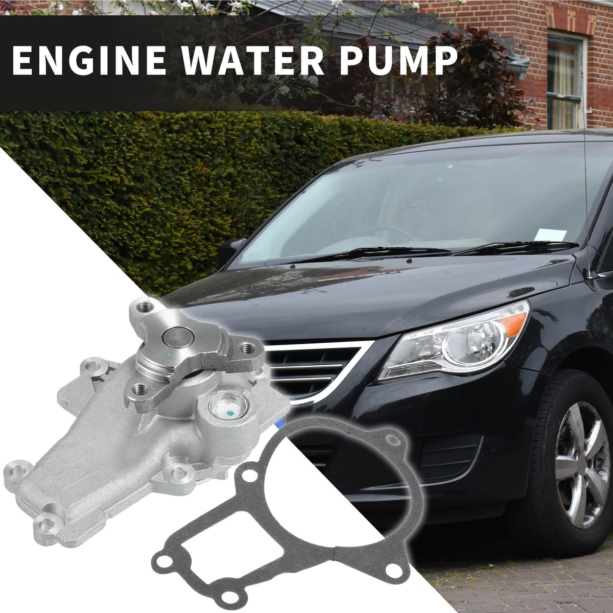 Water Pump for Chrysler Town & Country Gasket Kit (2008-2010)