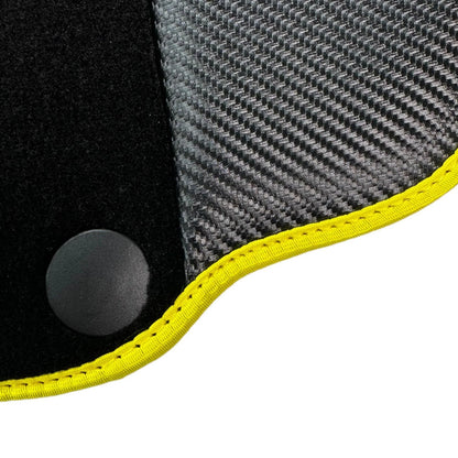 Black Car Mats for Ferrari 812 Superfast (2017-2023) - AutoWin Brand