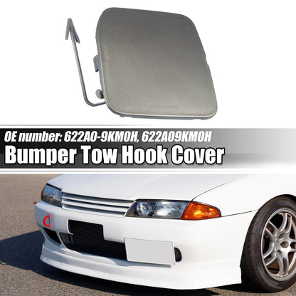 Front Bumper Tow Hook Cap for Nissan Versa Sedan (2015-2019) Gold Tone