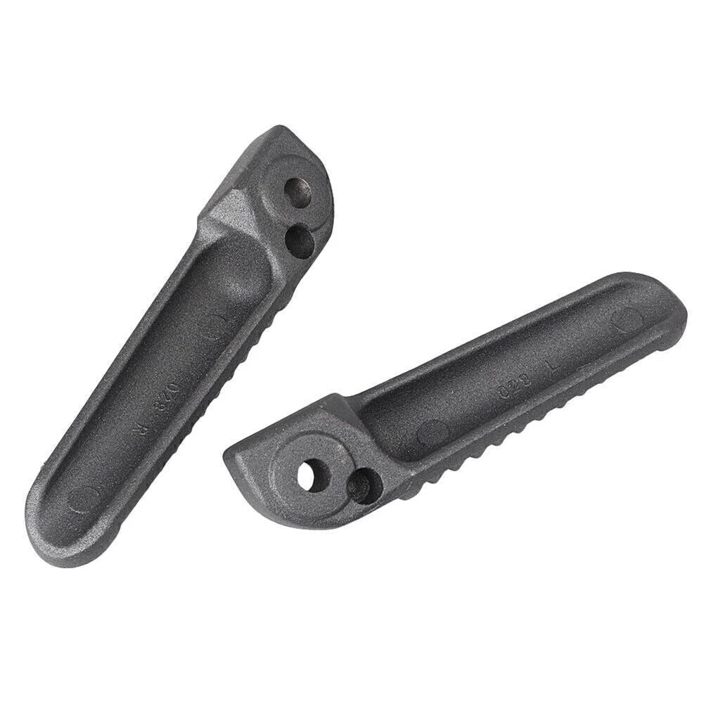 Black Rear Footrest Assembly Kit with Foot Pegs for Yamaha YZF R6 (2006-2011)
