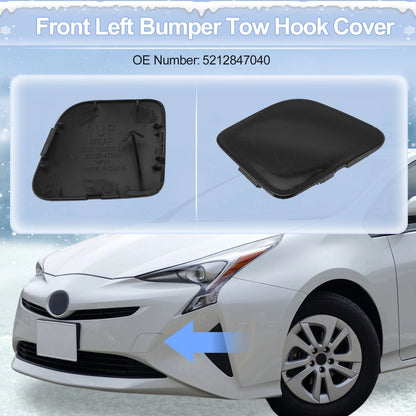 Left Front Car Tow Hook Cover Cap for Toyota Yaris LE (2017–2019)
