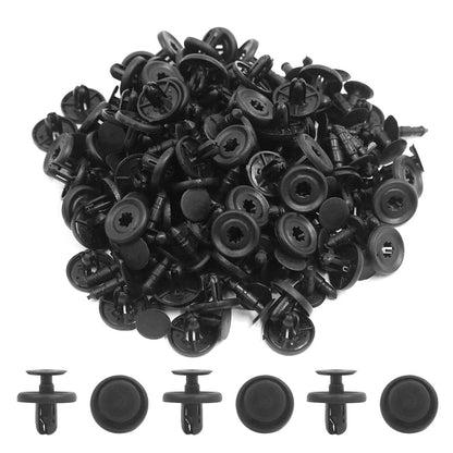 100 Pcs Plastic Rivets Fasteners for Toyota Bumper Clips