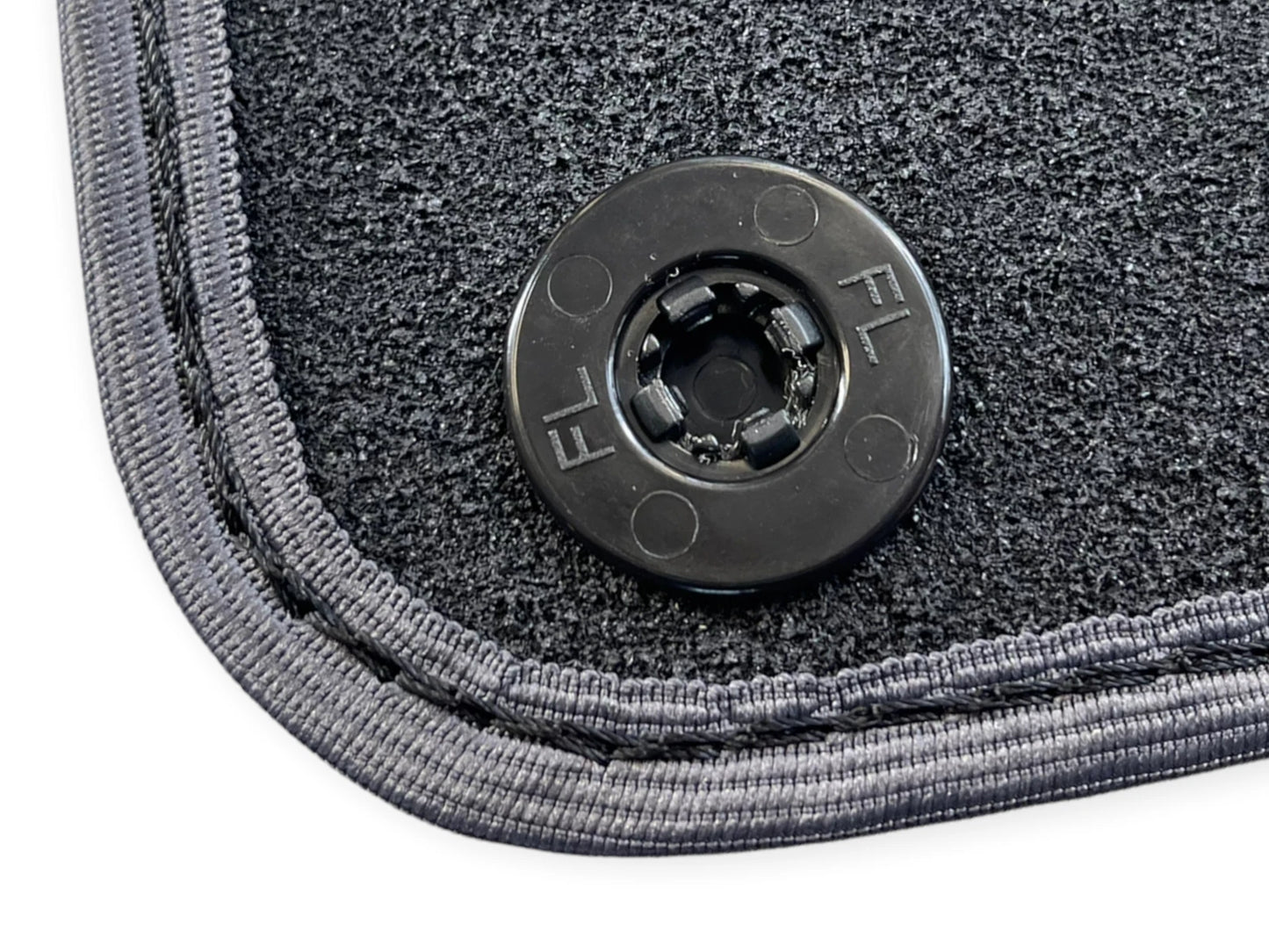 Floor Mats for Lamborghini Gallardo Gray Tailored Carpets with Logo (2004-2013)