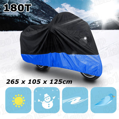 Cover / XXL / Motorcycle Cover for Honda Shadow Rebel 250 500 750 1100 VTX VT