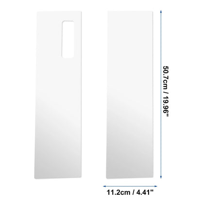 4Pcs Stainless Steel Chrome Pillar Post Trim for Ford F150 (2015-2020)