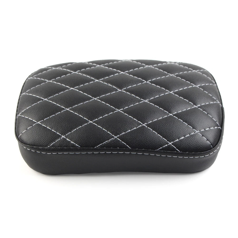Rear Pillion Pad for Harley Dyna Sportster Bobber (6/8)
