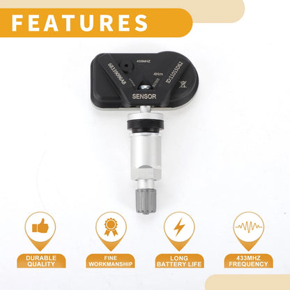 Tire Pressure Sensor 433MHz for Jeep Wrangler (2021-2024)
