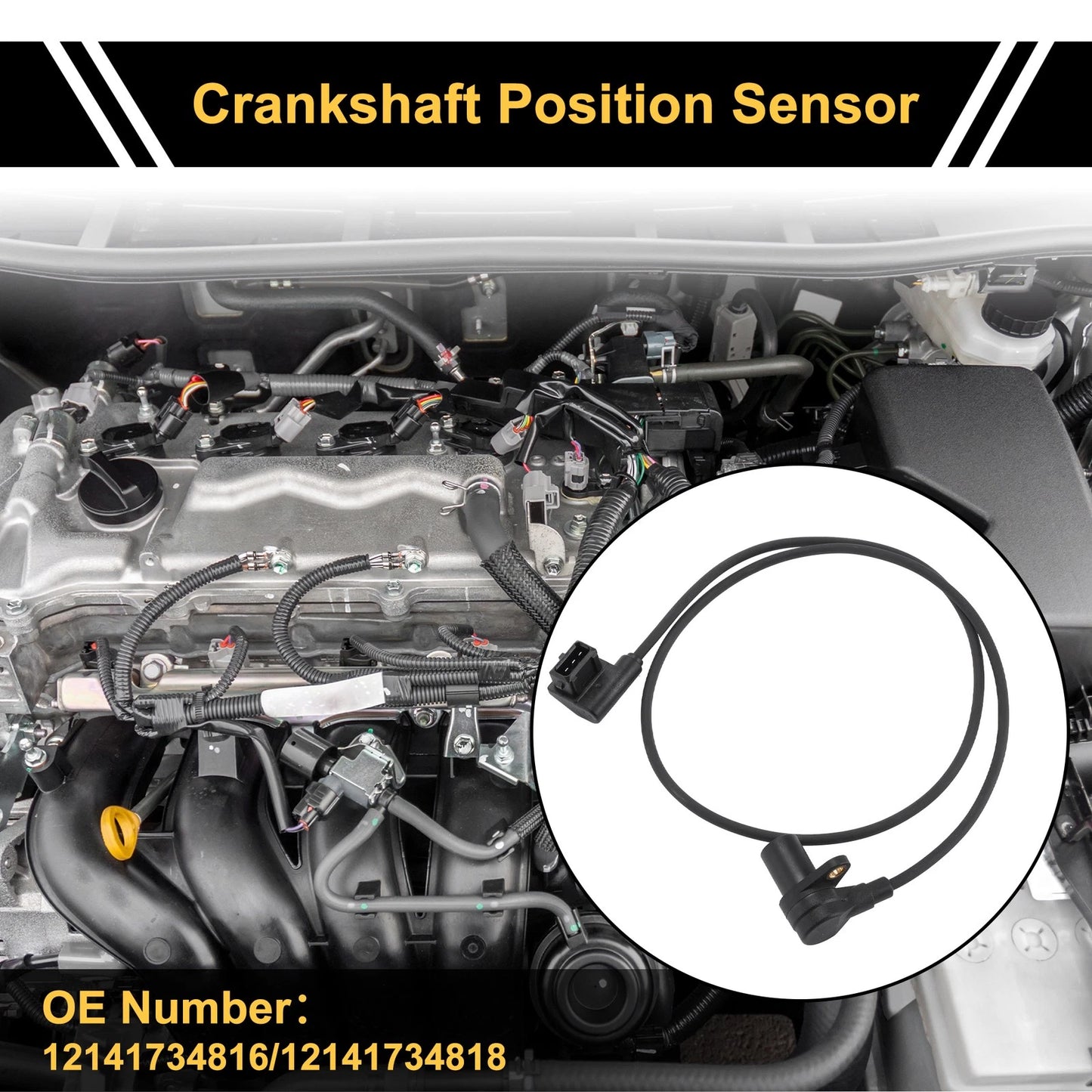 Crankshaft Position Sensor for BMW 3 Series E36 318is (1992-1995)