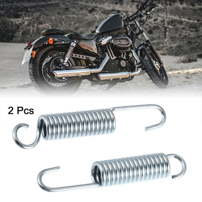 2 x Kickstand Spring Replacer / 90mm Length / Universal Motorcycle