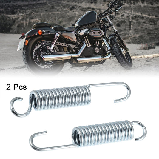2 x Kickstand Spring Replacer / 90mm Length / Universal Motorcycle