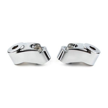 Chrome Short Front Turn Signal Mounts 39mm 49mm for Harley Sportster FXR