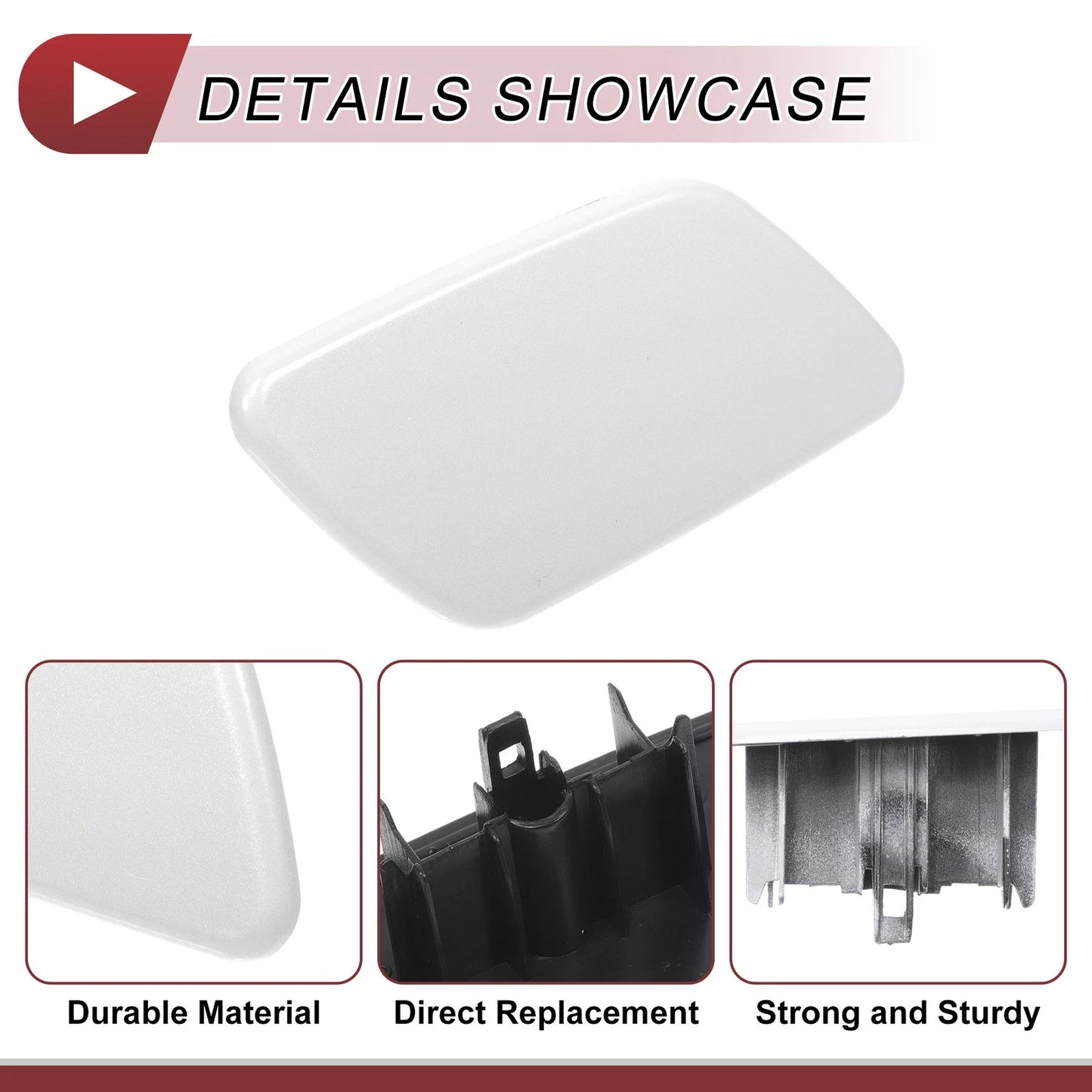 Washer Nozzle Cover Cap for Subaru Forester SK (2018-2021) White