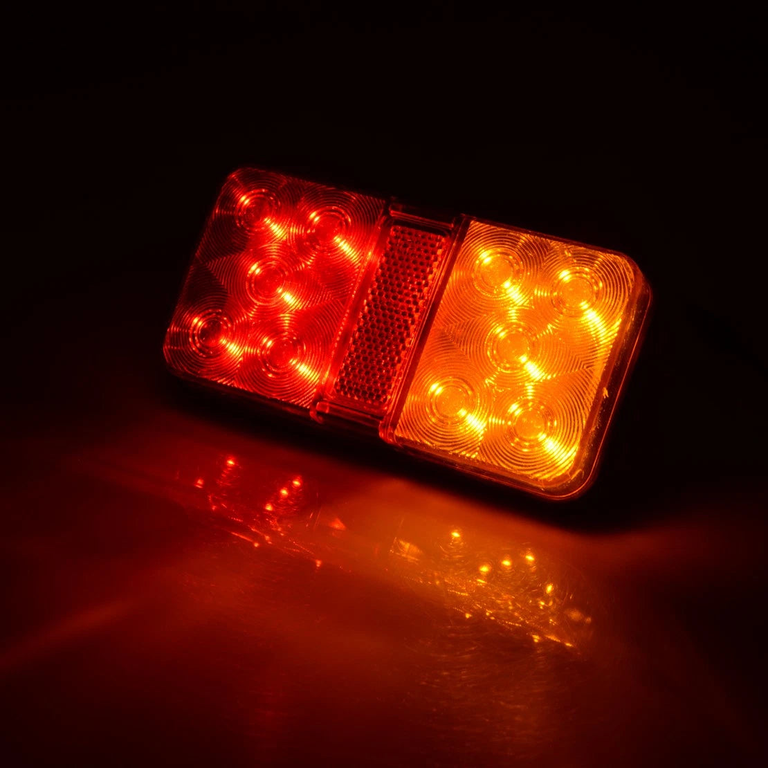 Waterproof LED Side Turn Signal Tail Light for RV Camper Trailer Truck Van