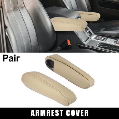 1 x Front Seat Armrest Cover Beige for Chevrolet Tahoe