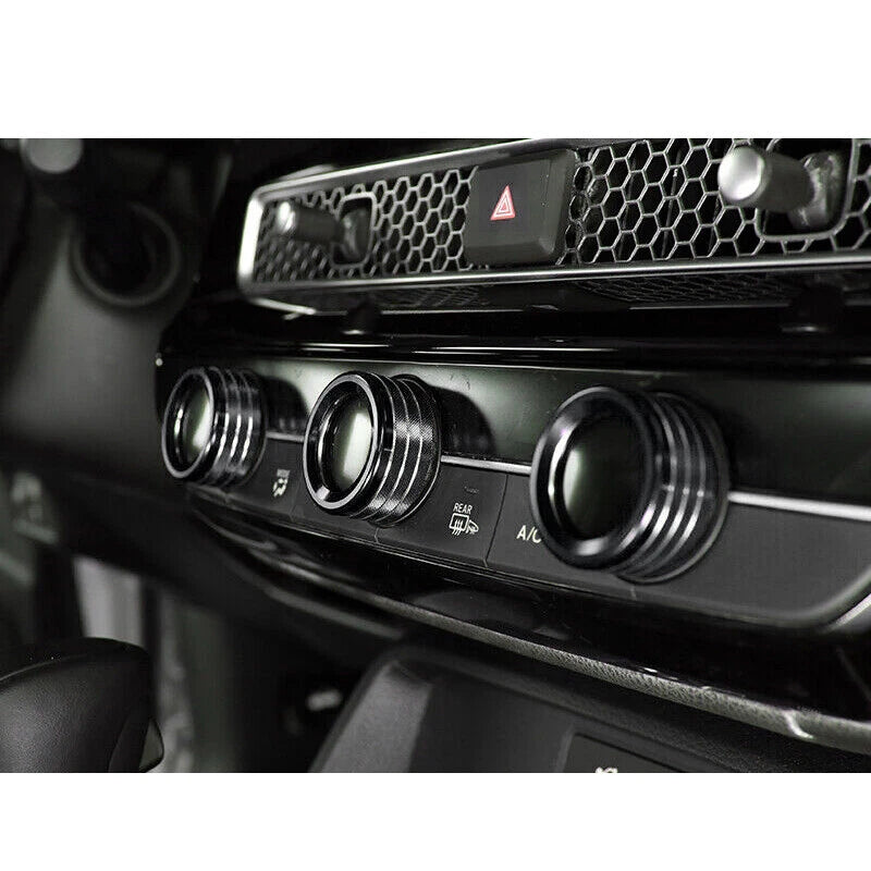 Black AC Switch Button Ring Cover for Acura Integra (2023)