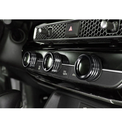 Black AC Switch Button Ring Cover for Acura Integra (2023)