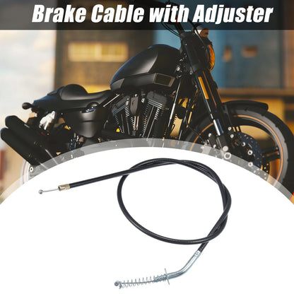Brake Cable with Adjuster Bend Connector for 50cc-250cc Motorcycle Mini Bike
