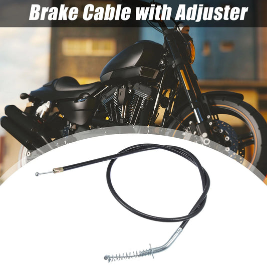 Brake Cable with Adjuster Bend Connector for 50cc-250cc Motorcycle Mini Bike