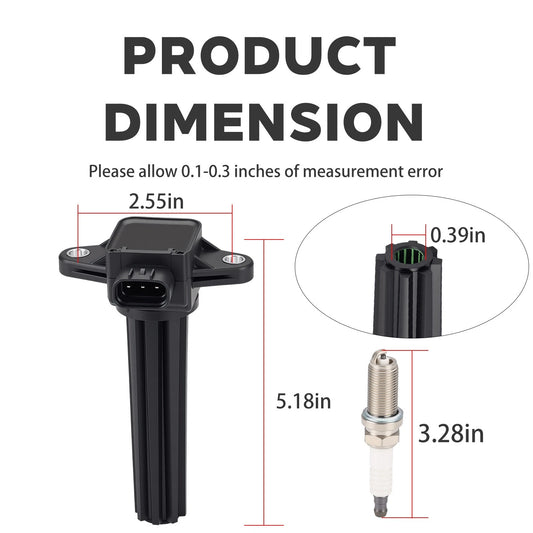 2 x Ignition Coils for Yamaha F250 FL250 (2007–2017)