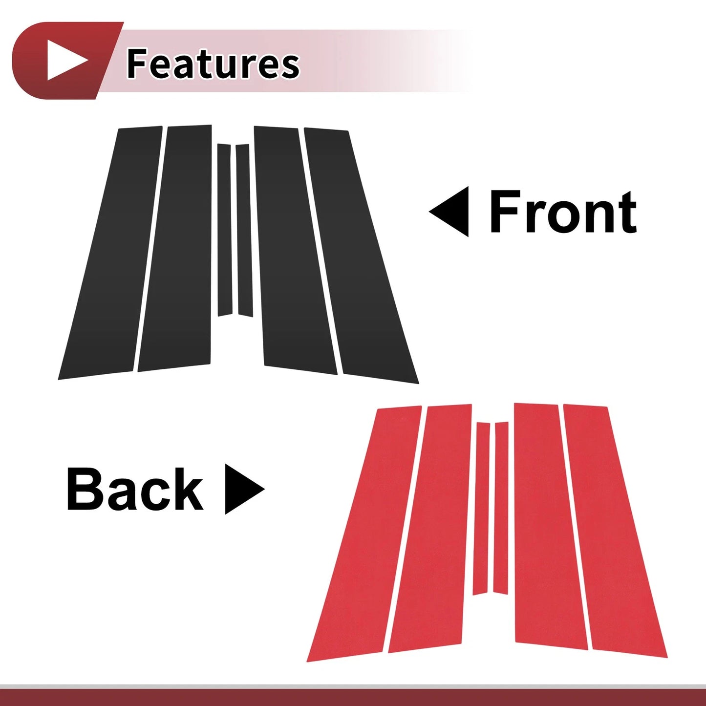 Door Pillar Window Trim  for Chevrolet Sail (2015-2020)
