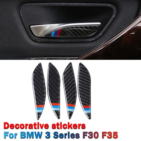 11PCS Carbon Fiber Interior Trim Covers for BMW 3 4 Series F30 F34 (2012-2019)
