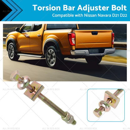 Torsion Bar Adjuster Bolt w/ Nut for Nissan Navara D21 D22 4WD RWD (1997-2015)