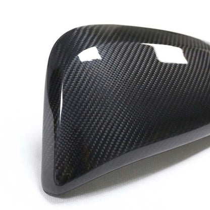 Real Carbon Fiber Wing Side Mirror Cover Trim fit For HLGHLADER RAV4 2014-2018