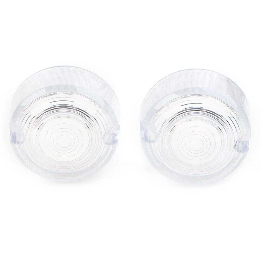 Turn Signal Lens Covers for Harley Dyna FXD FXR Sportster XLH 883 1200 FXST